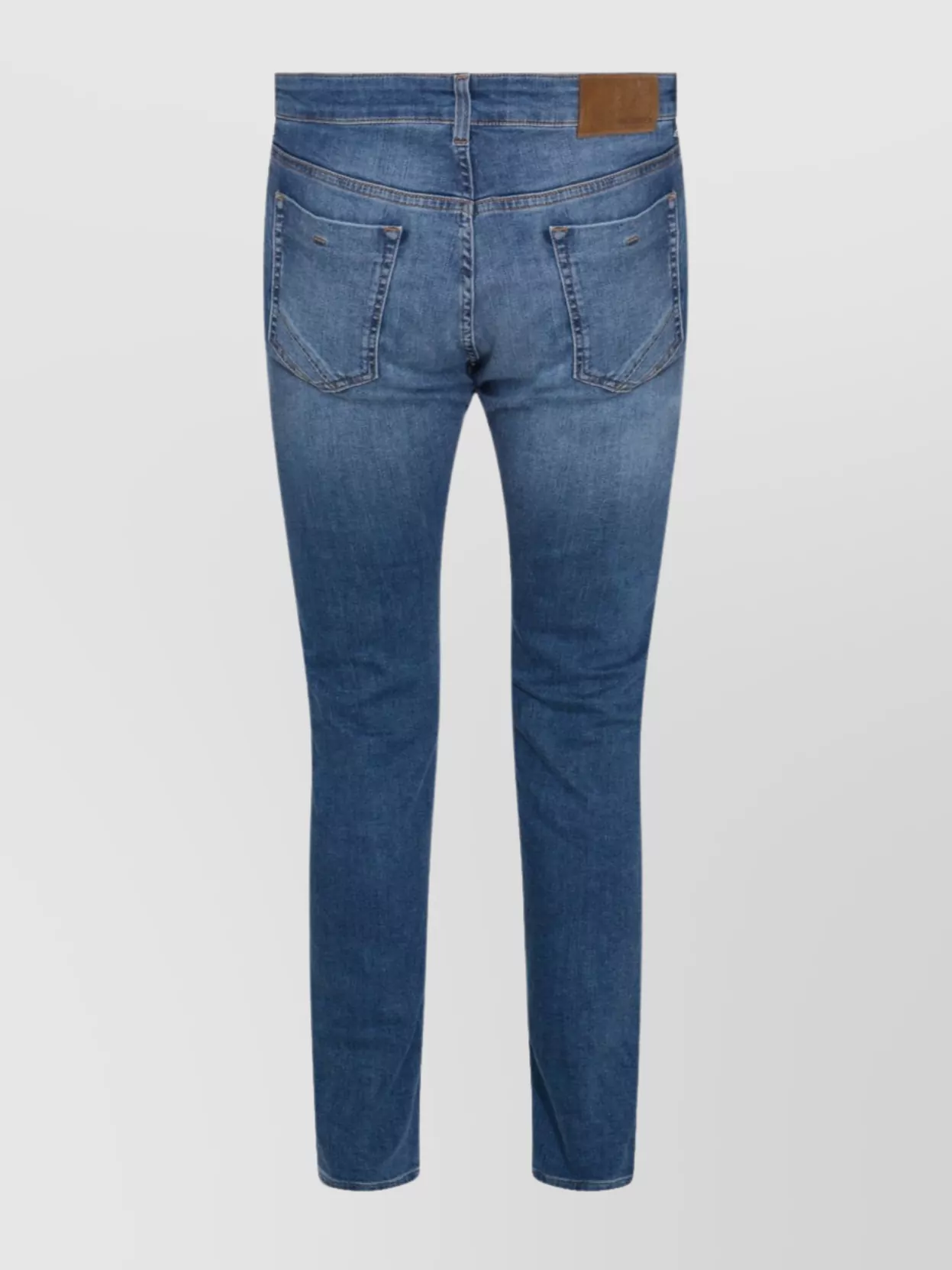 Incotex Straight Leg Five-Pocket Trousers With Belt Loops
