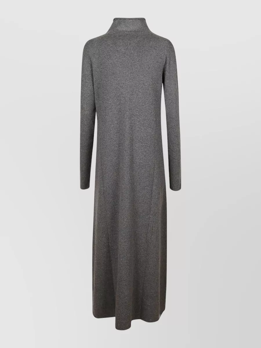 Jil Sander Long-Sleeve Midi Dress