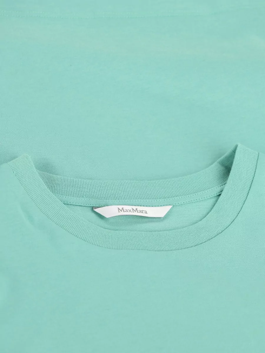 Max Mara Short-Sleeve Cotton T-Shirt