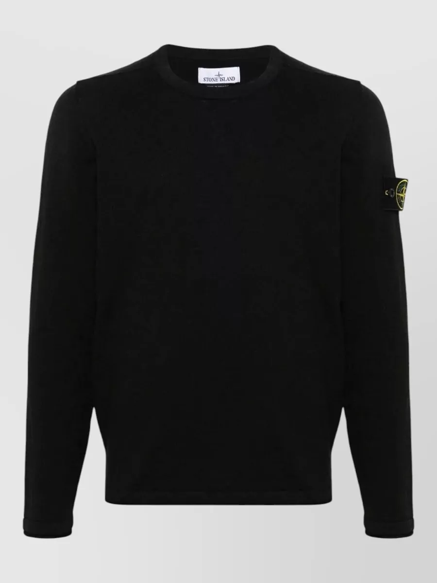 Stone Island Silk Crewneck Sweater