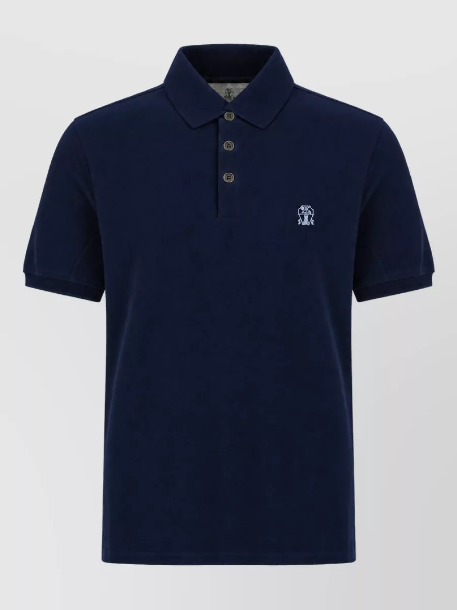 Brunello Cucinelli Cotton Polo Shirt