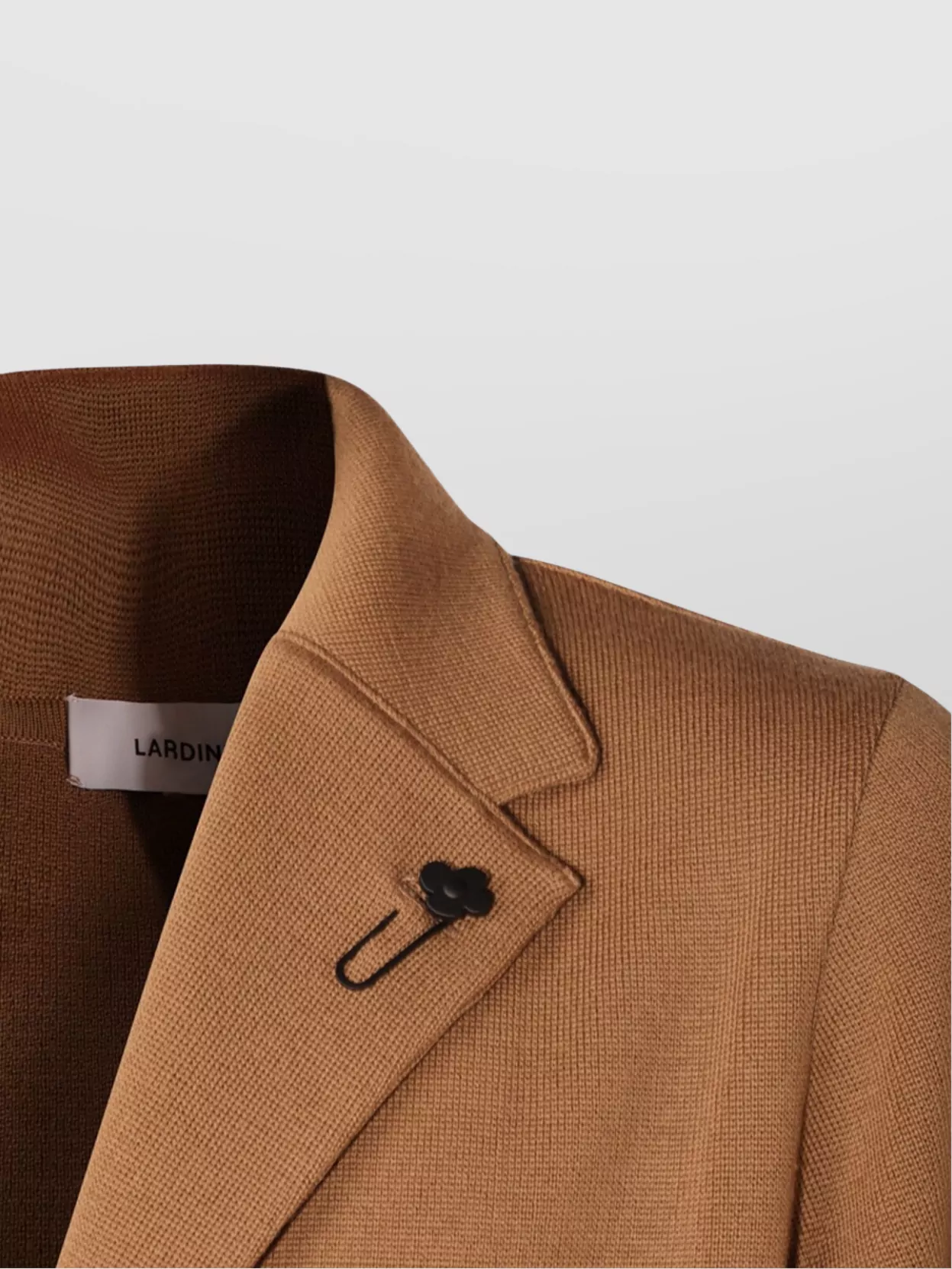 Lardini Crewneck Sweater Front Pockets