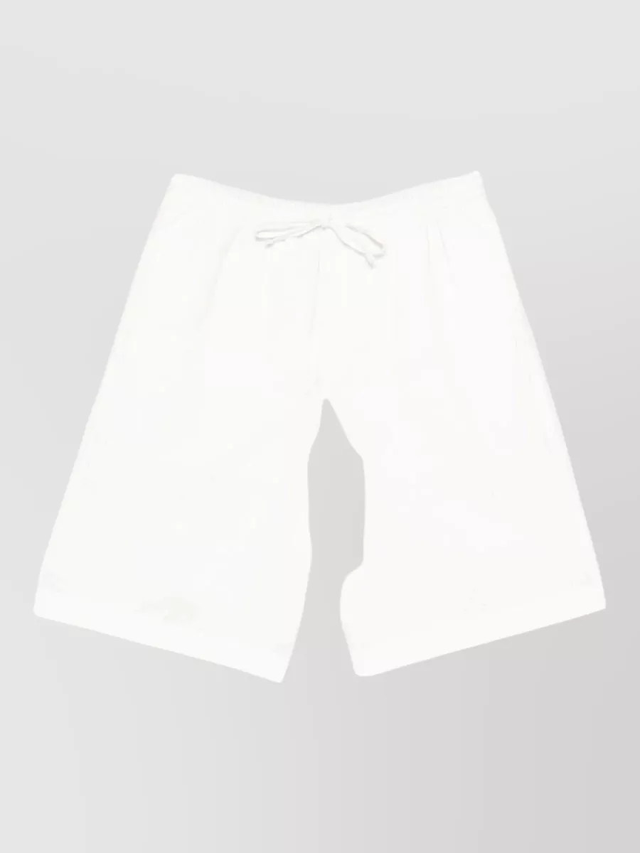 Dunst cropped straight-leg pajama shorts