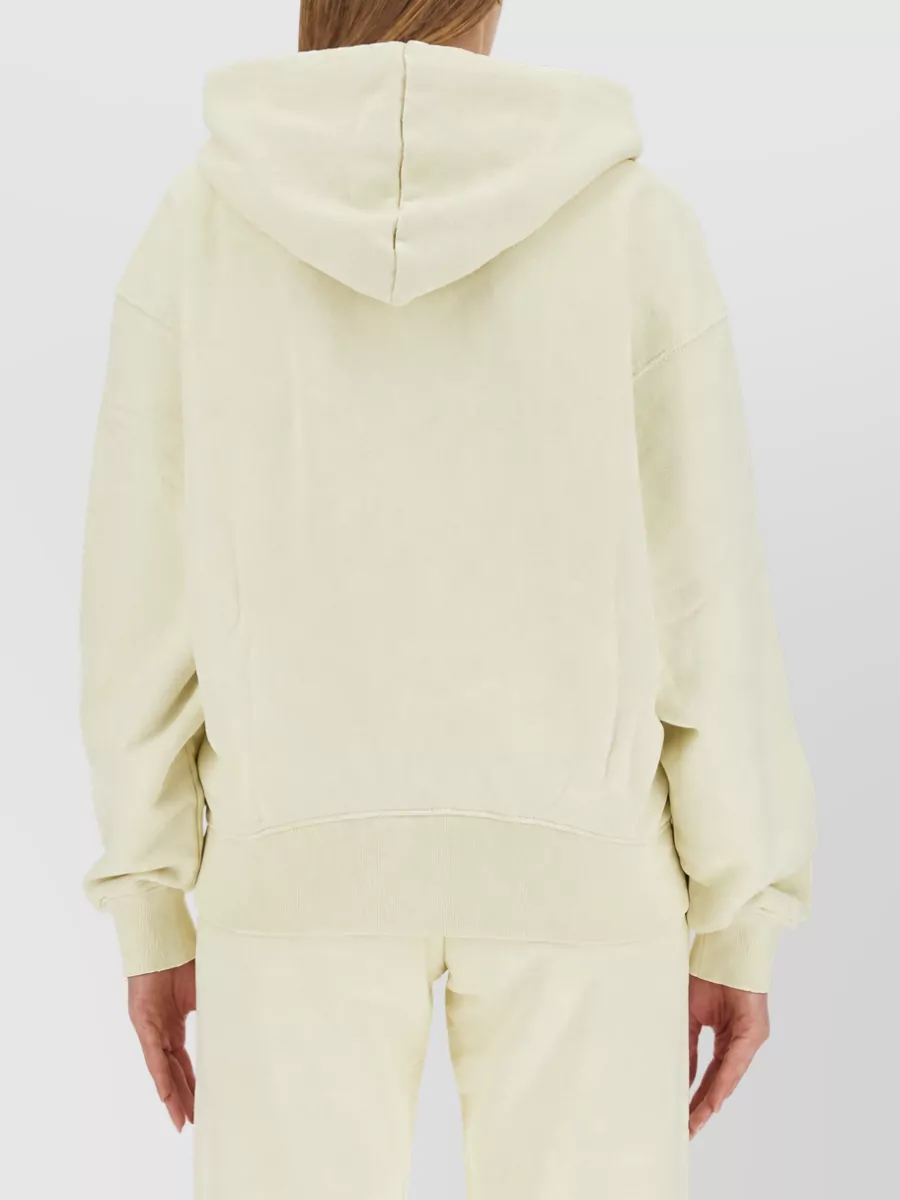 Off-White Cotton Logo Sweatshirt