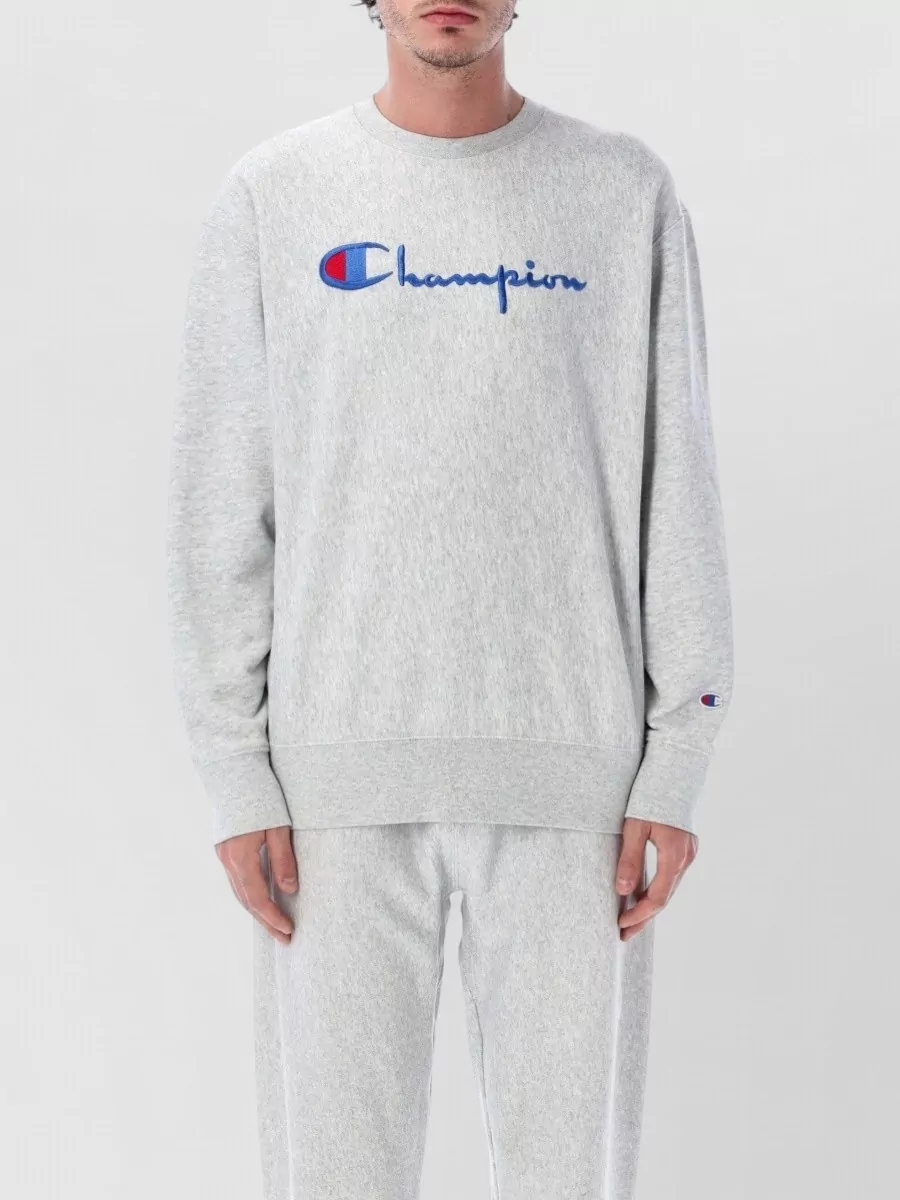 Champion logo-embroidered relaxed-fit sweatshirt
