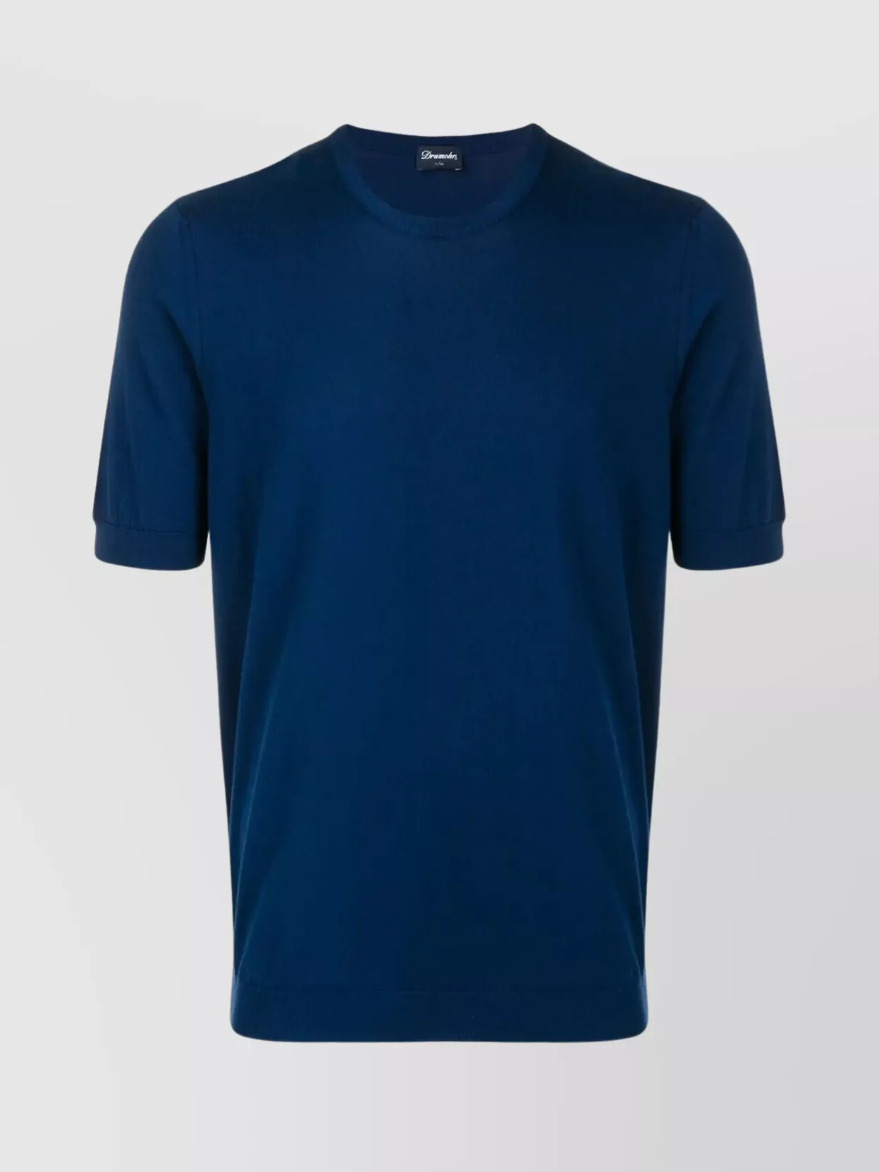 Drumohr Crew Neck Short Sleeves T-Shirt