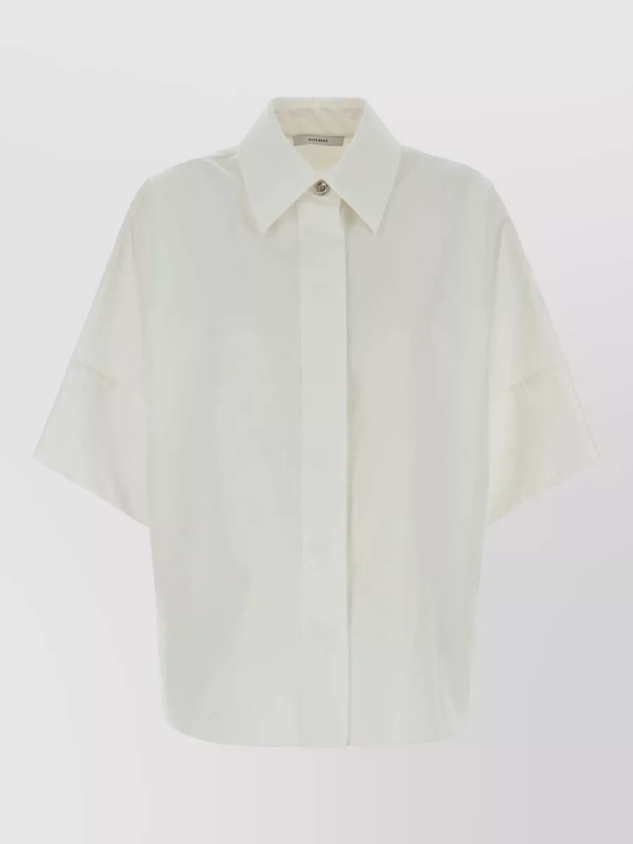 Givenchy poplin short-sleeve shirt