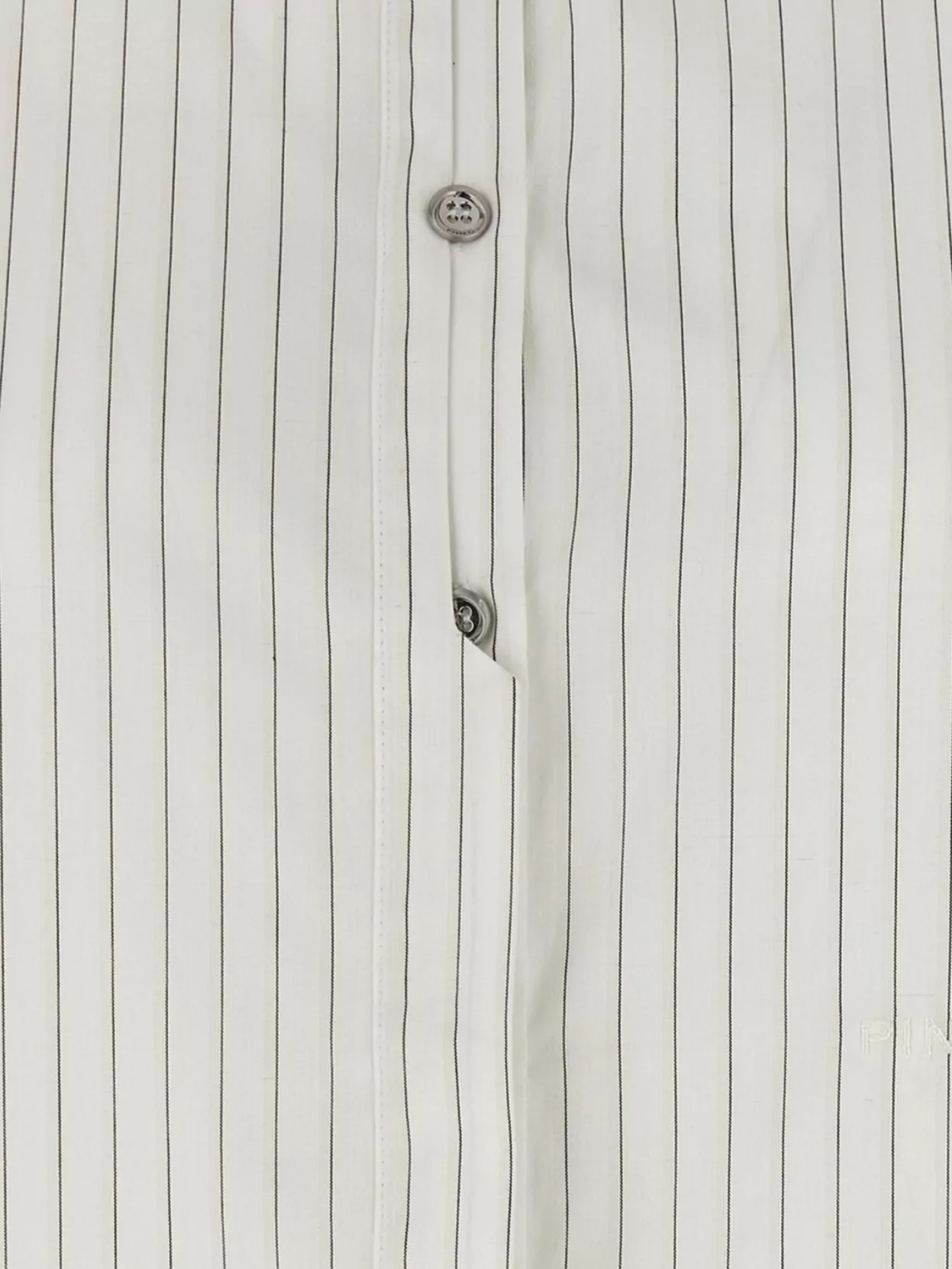 Shop Pinko 'whisper' Collared Striped Shirt