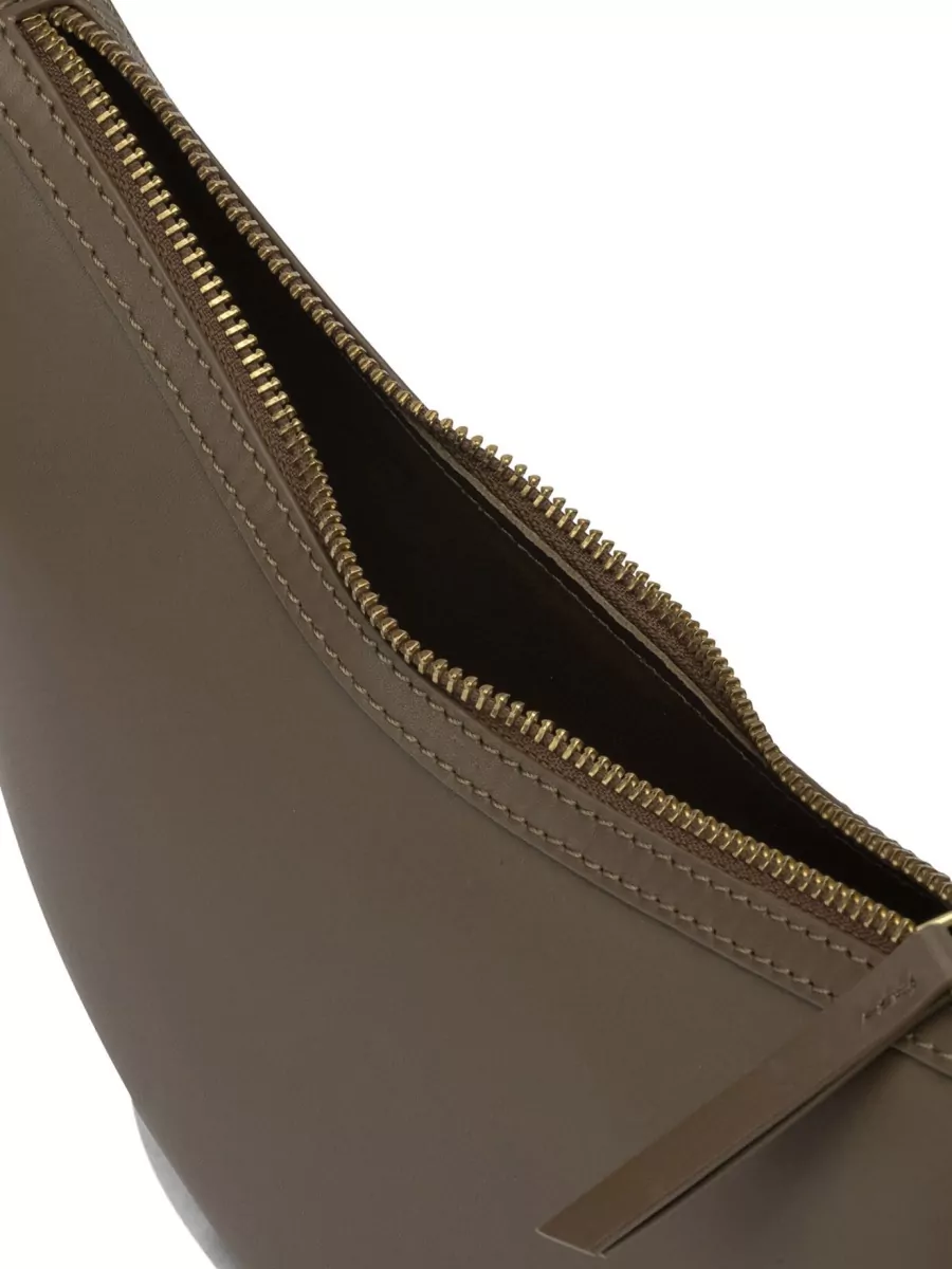 Soeur Leather Asymmetric Small Shoulder Bag