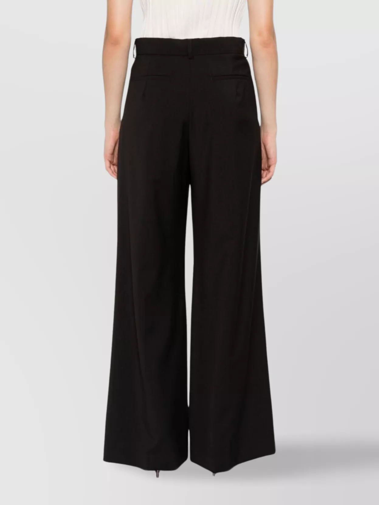 Sportmax Straight Leg Trousers High Waist