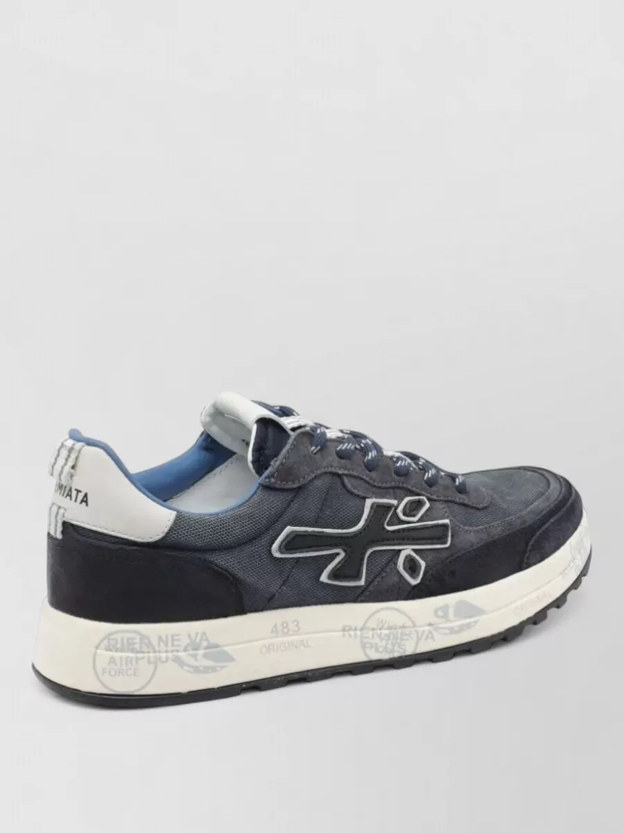 Premiata Leather Low-Top Sneakers