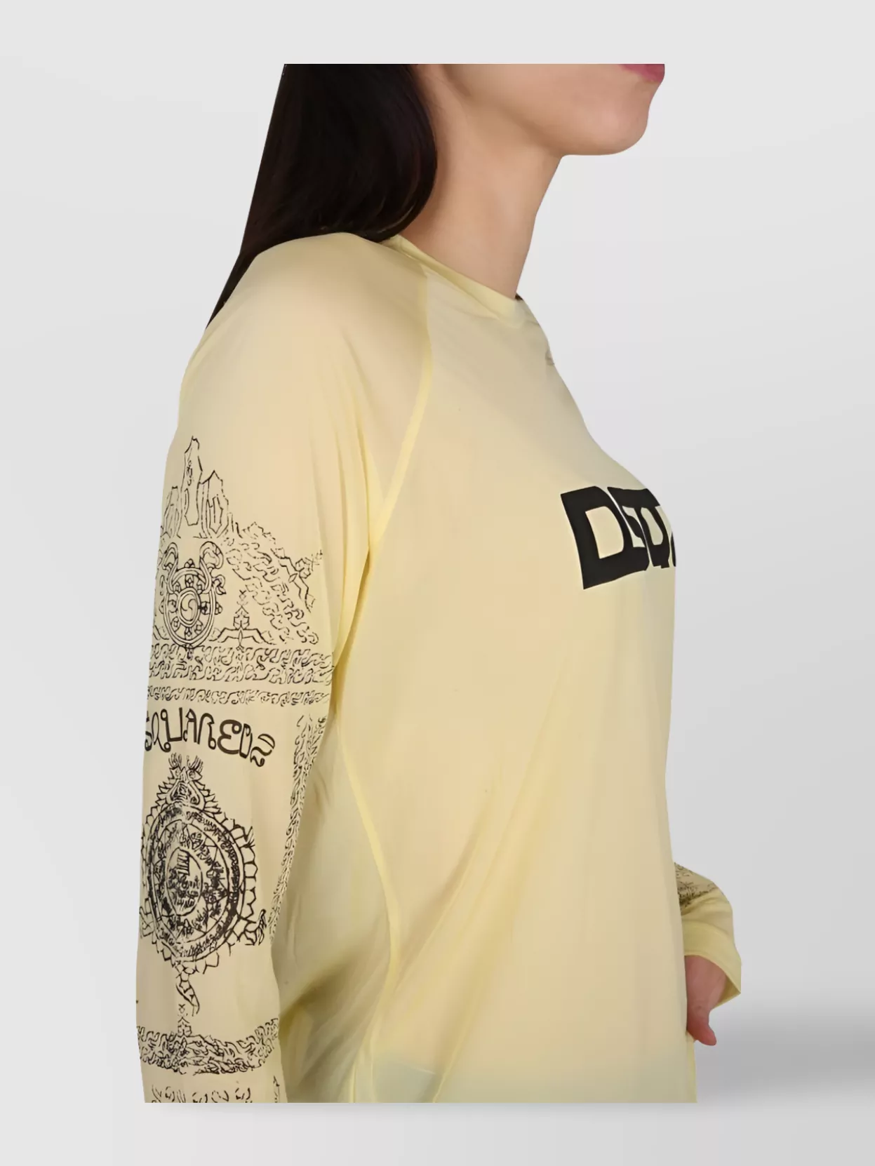 Dsquared2 Printed Logo Crewneck T-Shirt