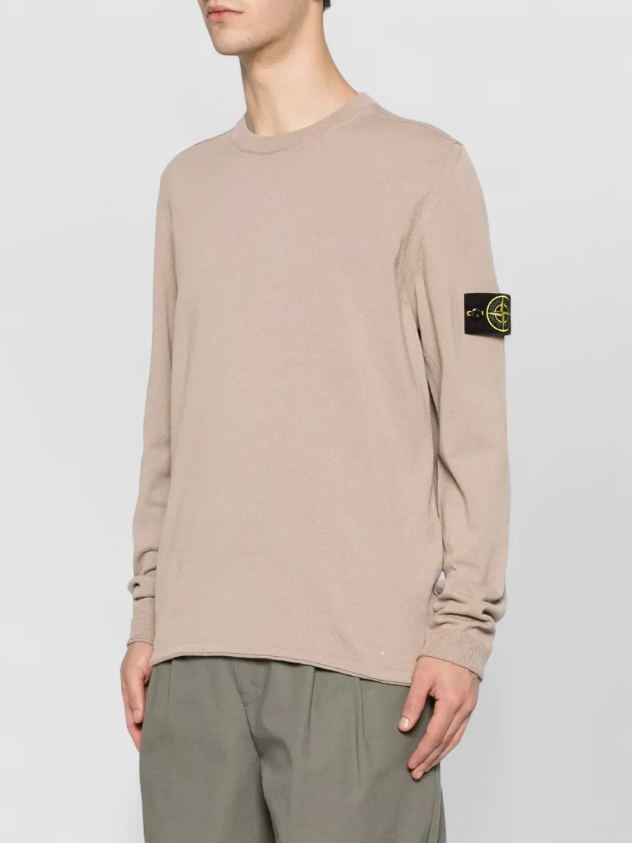 Stone Island Ribbed Organic Cotton Regular-Fit T-Shirt
