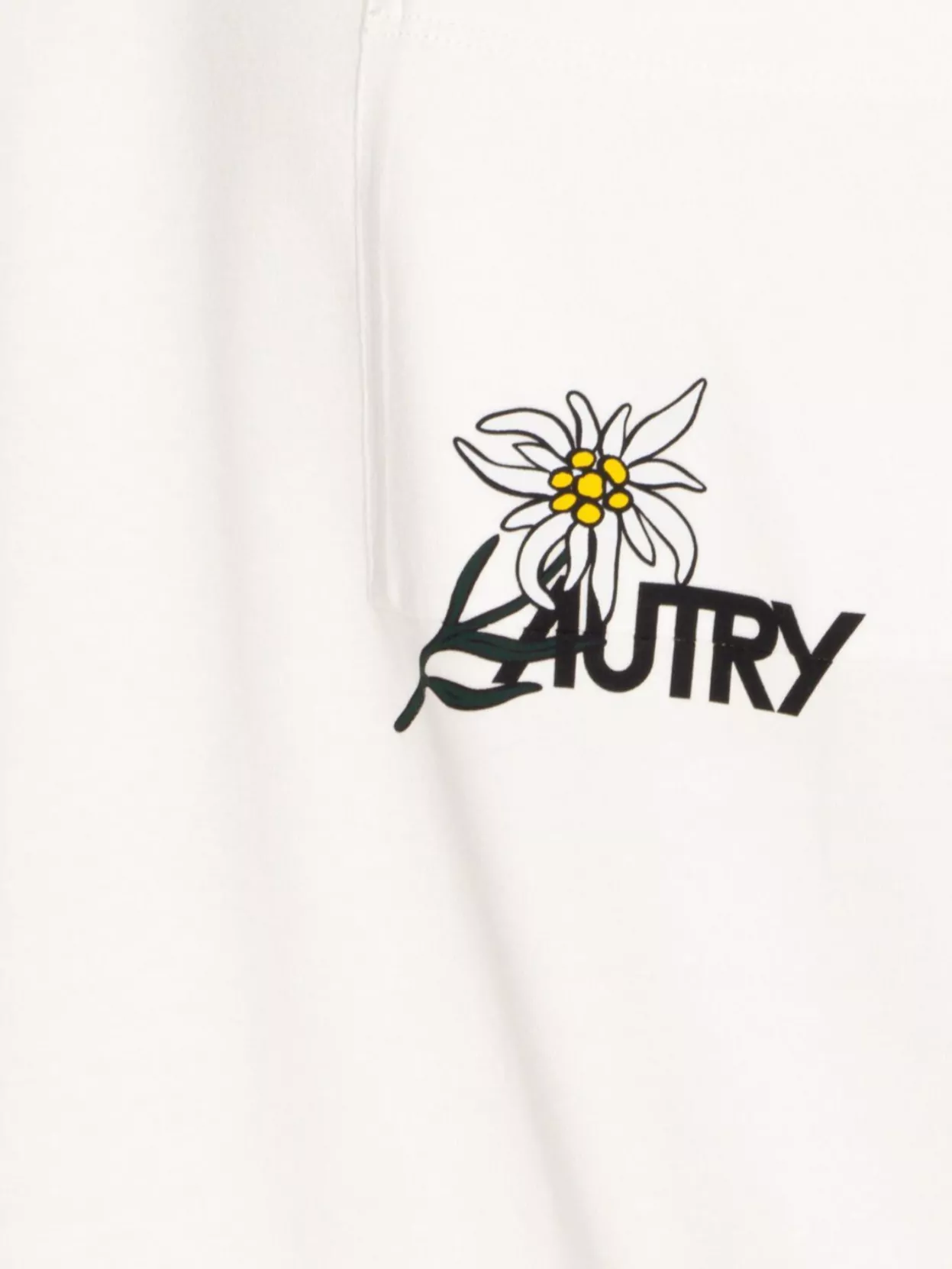 Autry Pocket Crewneck Graphic Print T-Shirt