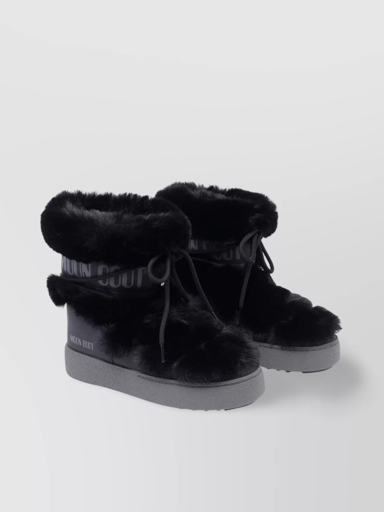 Moon Boot faux fur ankle boots