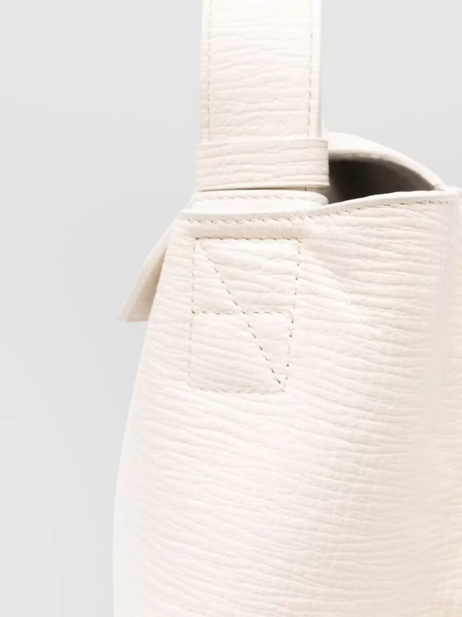 Studio Nicholson Shiboru Calf Leather Shoulder Top Handle Bag