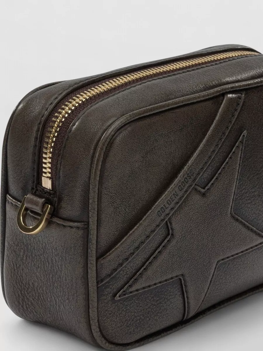 Golden Goose Mini Star Mini Leather Crossbody Bag
