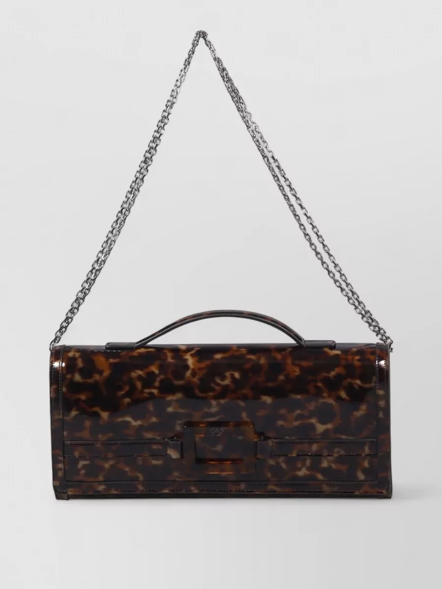 Roger Vivier Leather clutch bag
