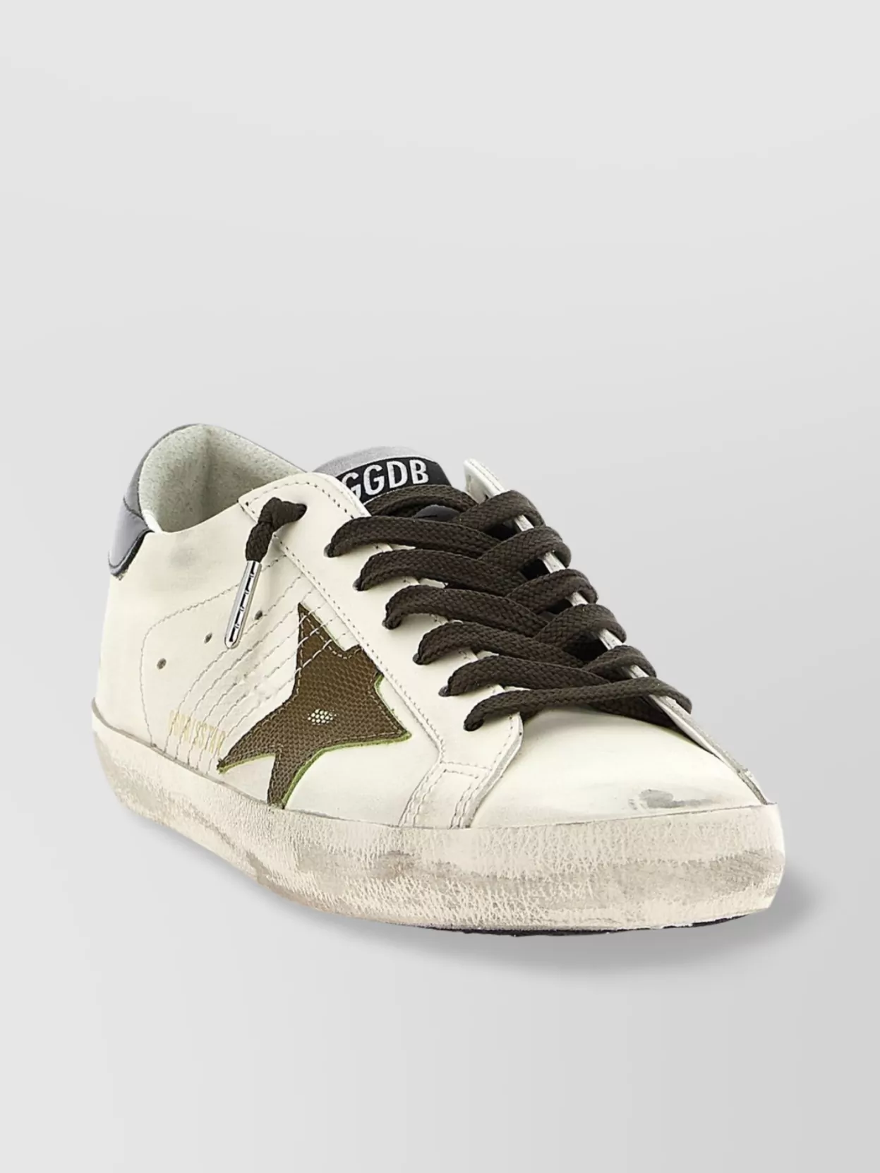Golden Goose Iconic Star Emblem Sneakers With Contrast Heel Tab