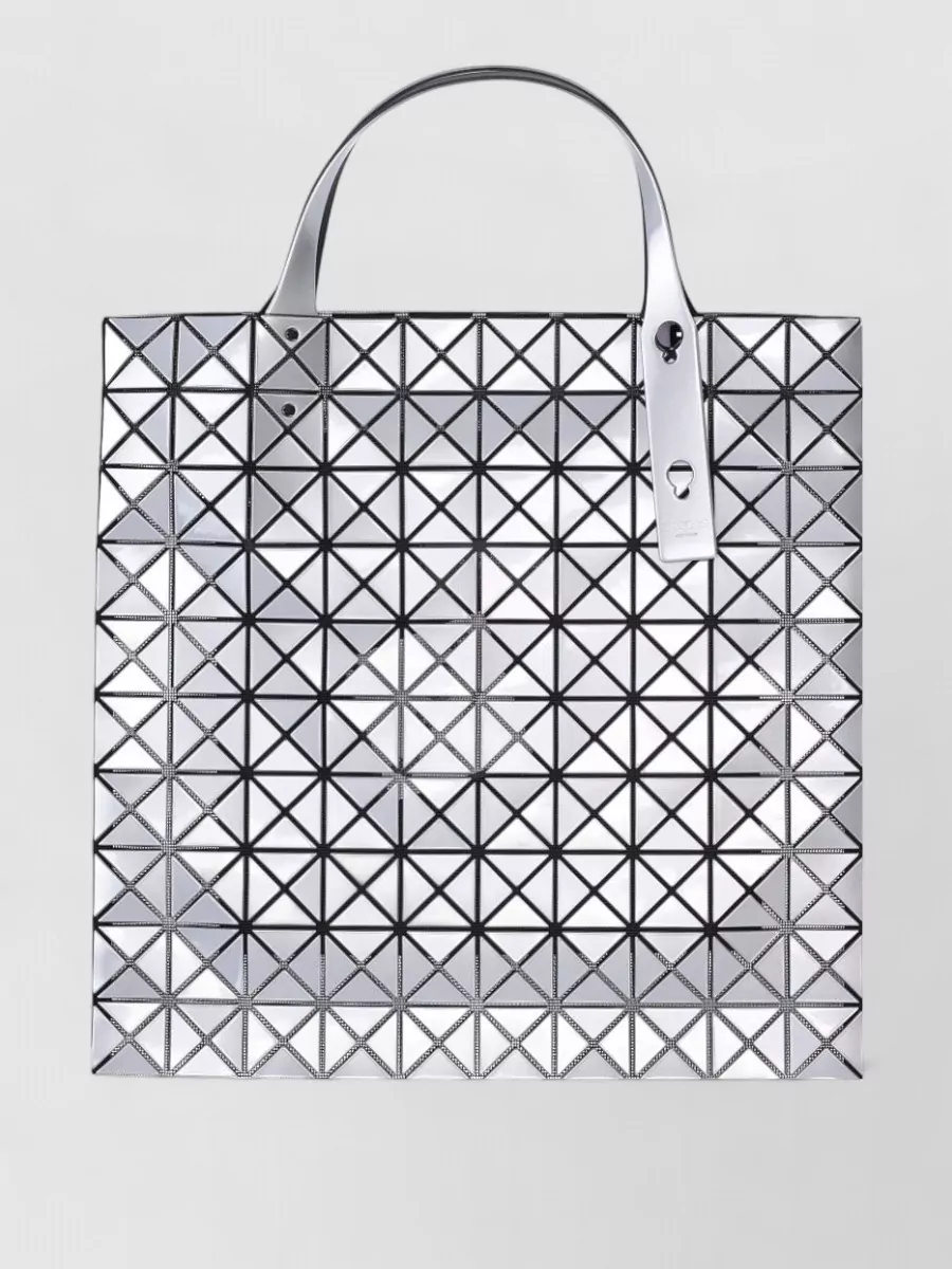 Bao Bao Issey Miyake Tote Bag In Silver