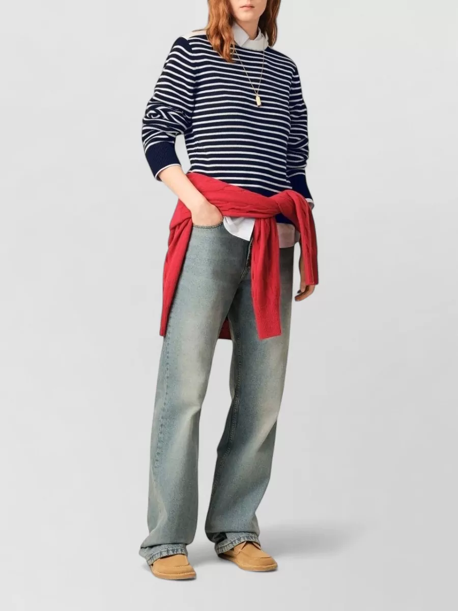 Ami Paris Wool Crewneck Jumper