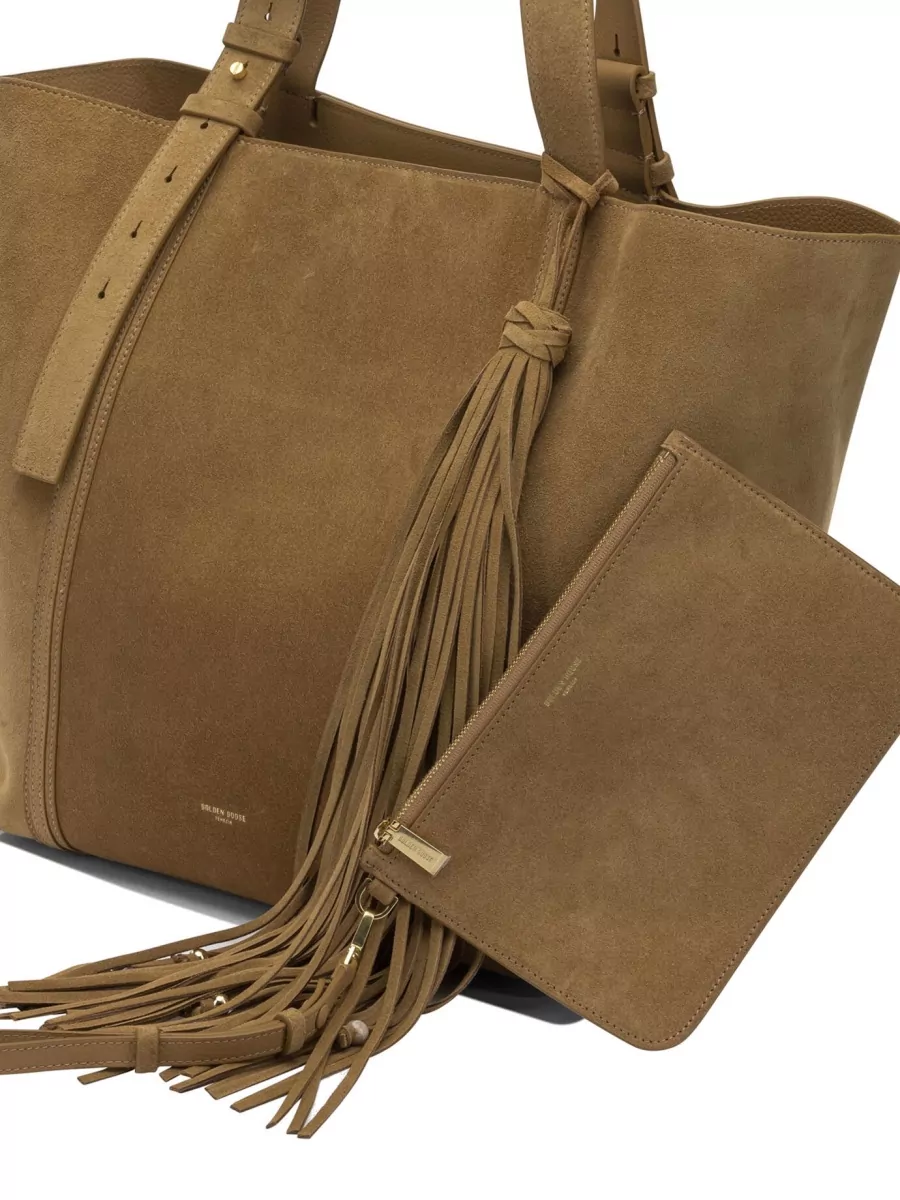 Golden Goose Calf Leather Shoulder Bag