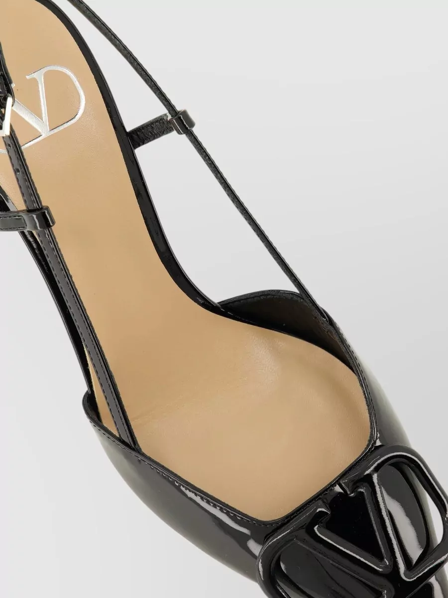 Valentino Vlogo Signature Slingback Pumps Pointed Toe