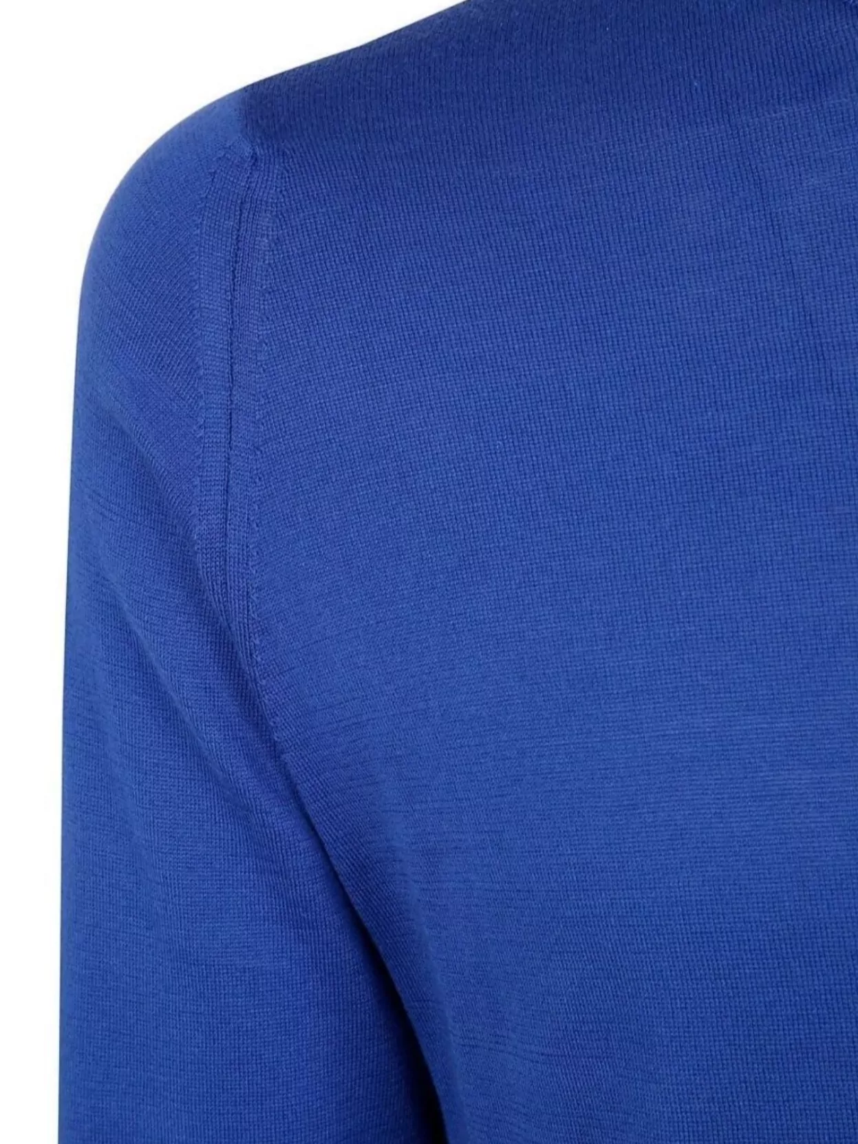 John Smedley Hatfield Long Sleeves Crewneck Pullover In Blue