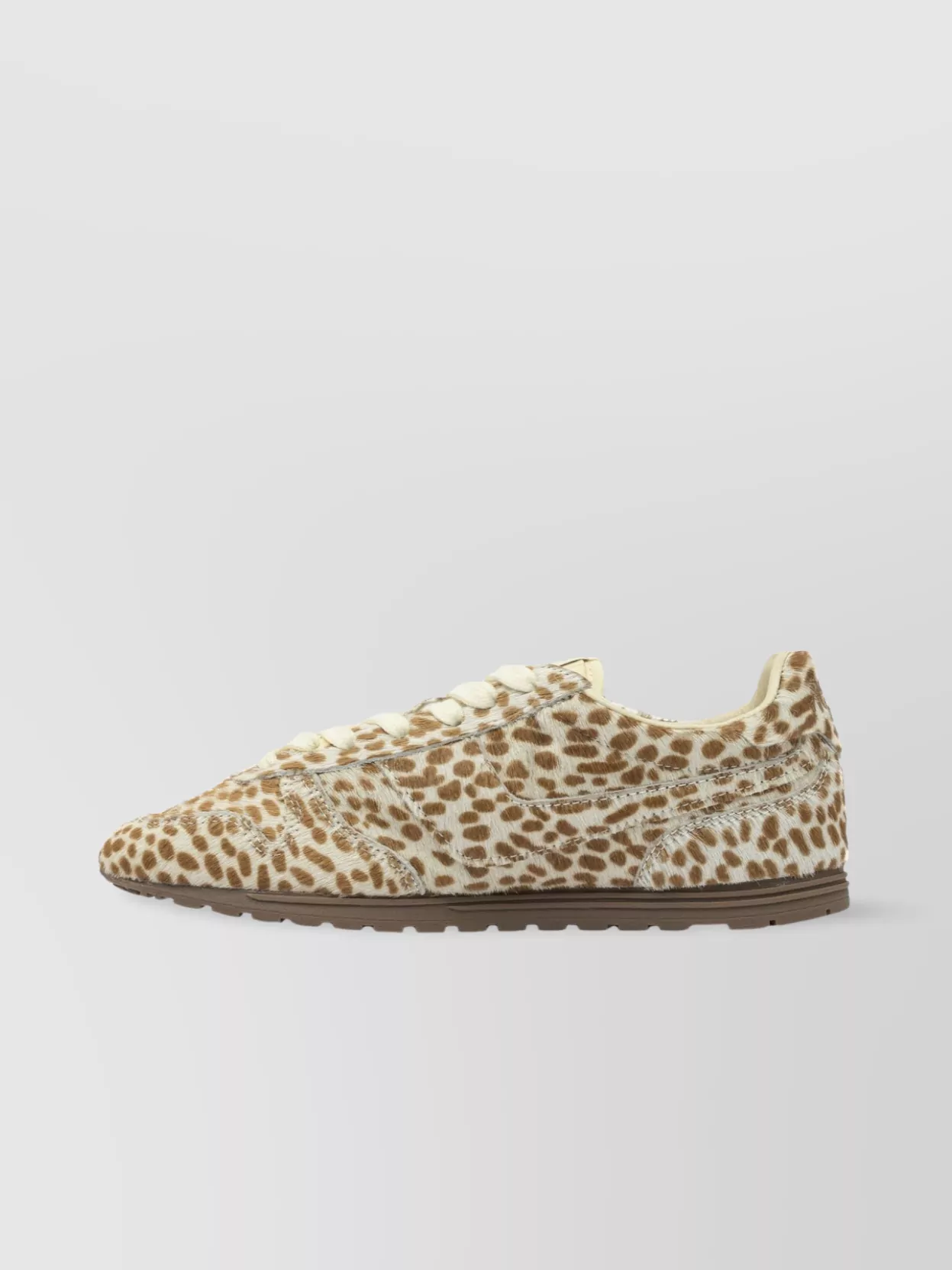 Autry Low Animal Print Rubber Sole Sneakers