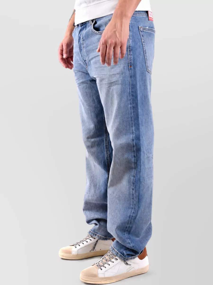 Diesel Denim Straight-Leg Jeans