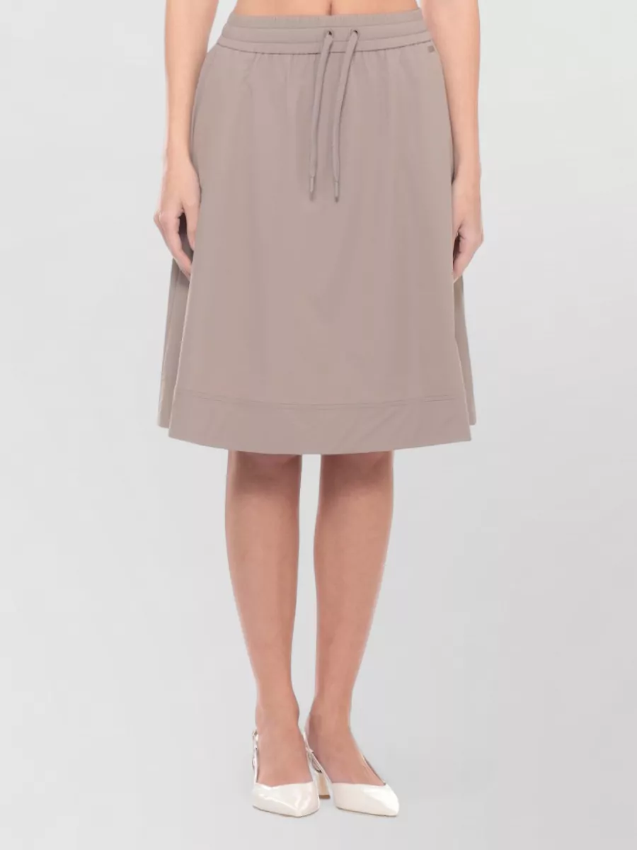 Herno Knee-Length A-Line Skirt