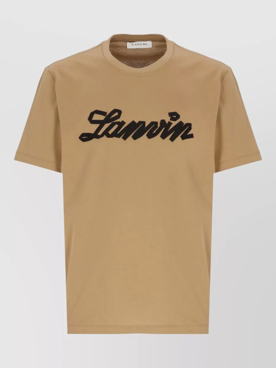 Lanvin cotton short-sleeve t-shirt