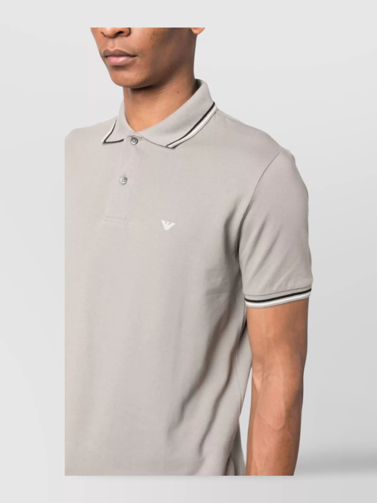 Emporio Armani Logo Cotton Polo Shirt