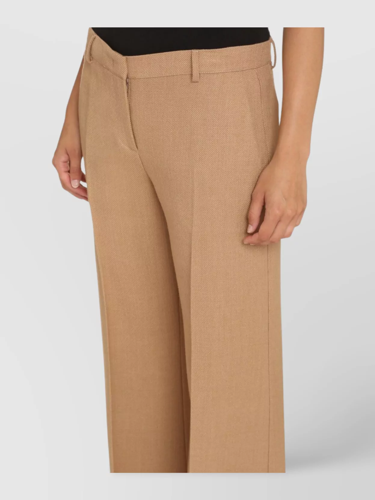 Etro Pressed-crease Flared Trousers