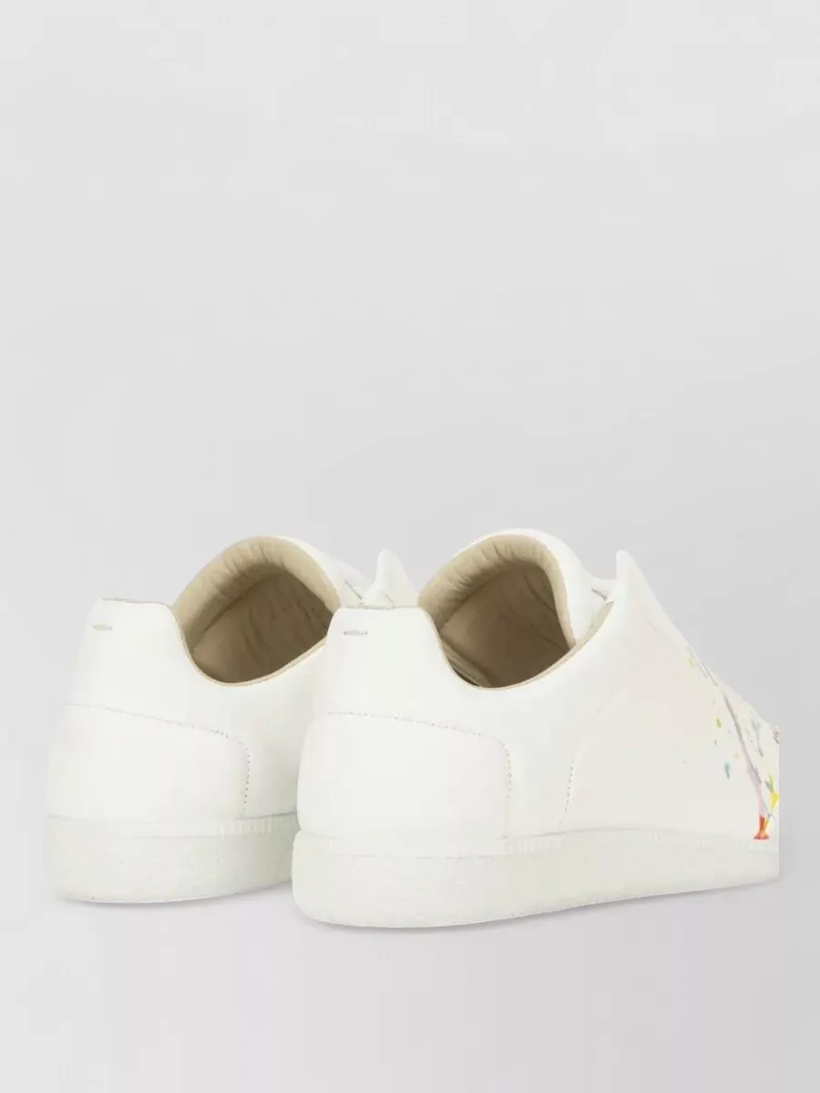 Maison Margiela Leather Slip-On Sneakers