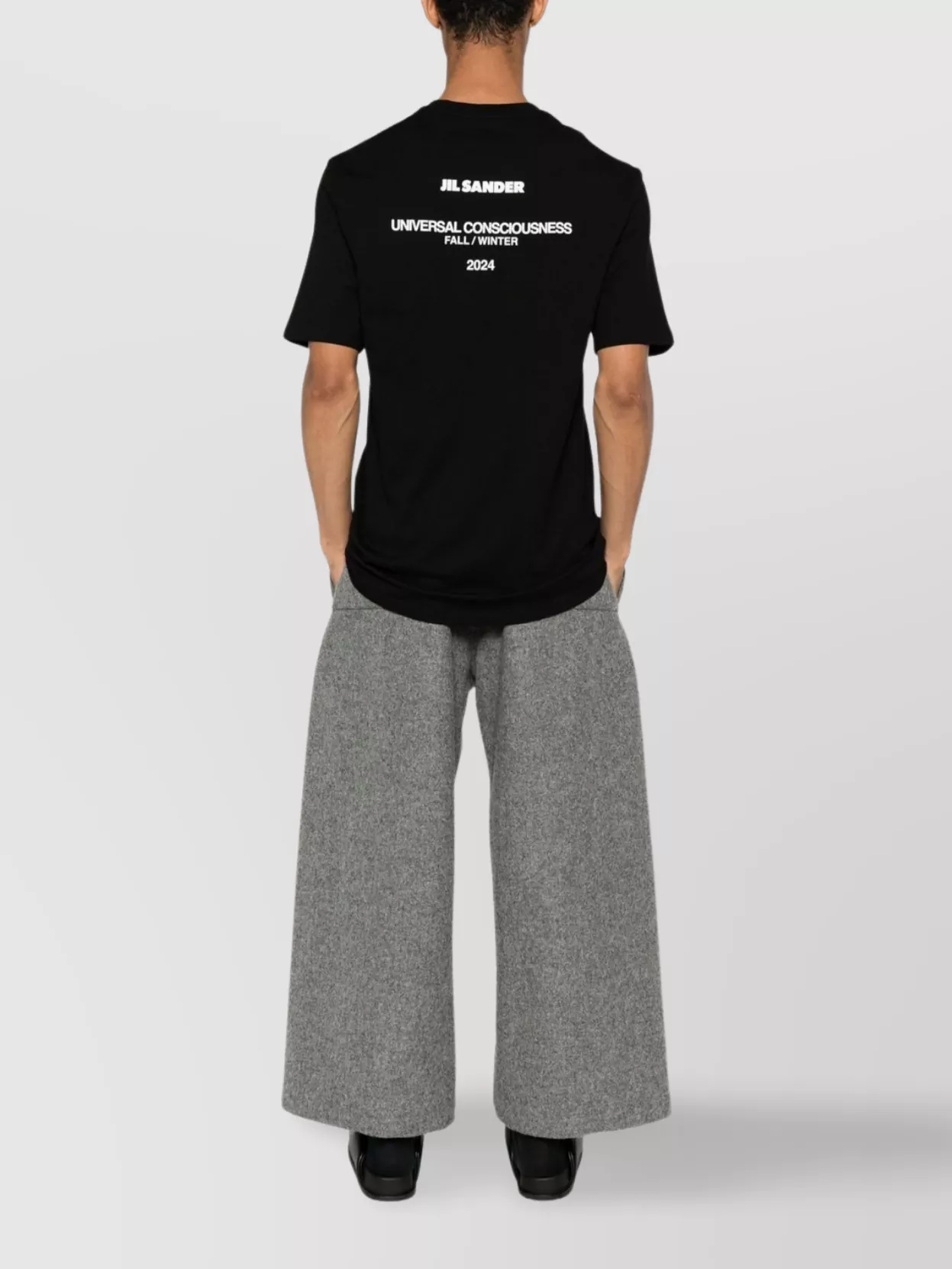 Jil Sander Graphic Print Crew Neck T-Shirt