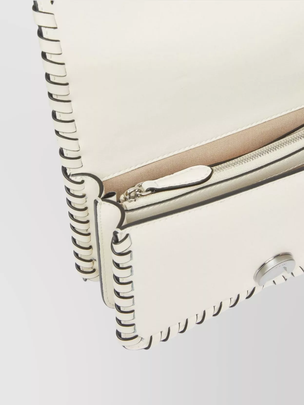 Pinko Mini Shoulder Bag Contrast Stitching
