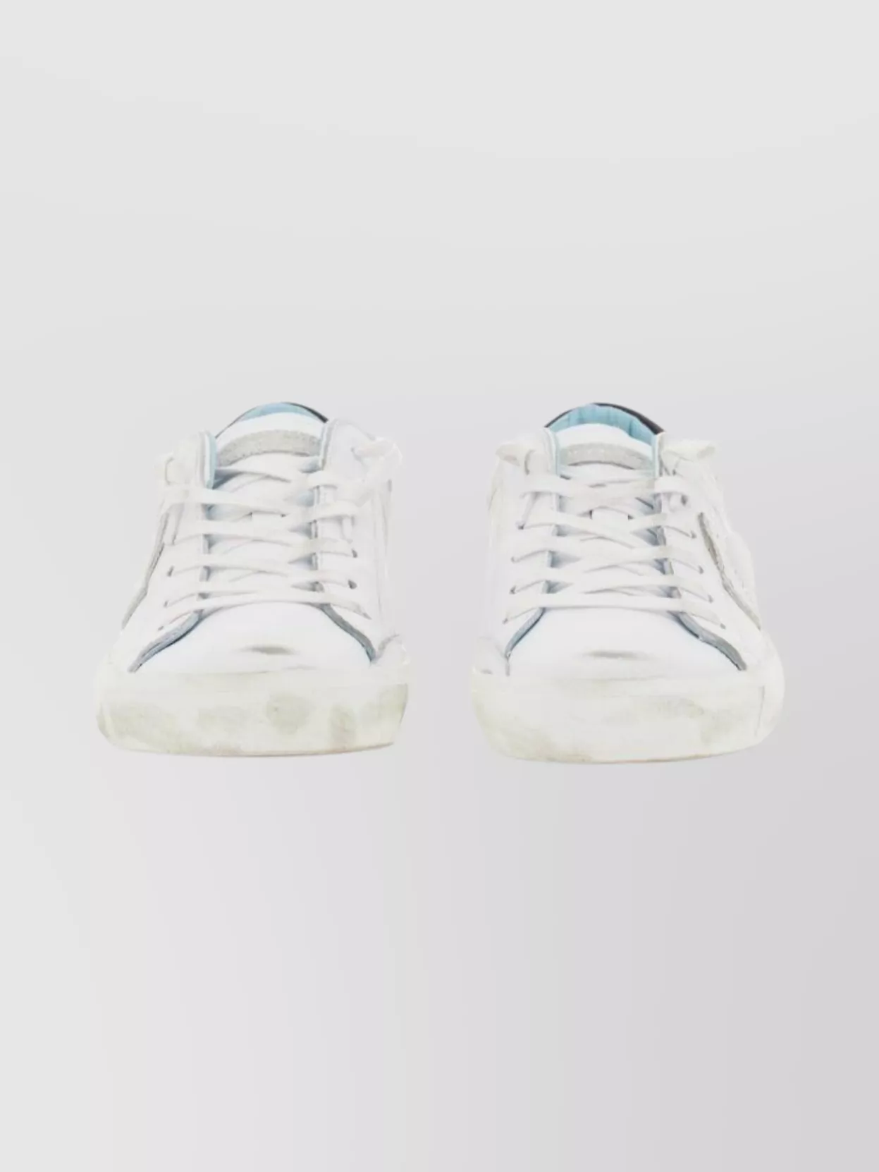 Philippe Model Low Profile Sneakers Rubber Sole In White