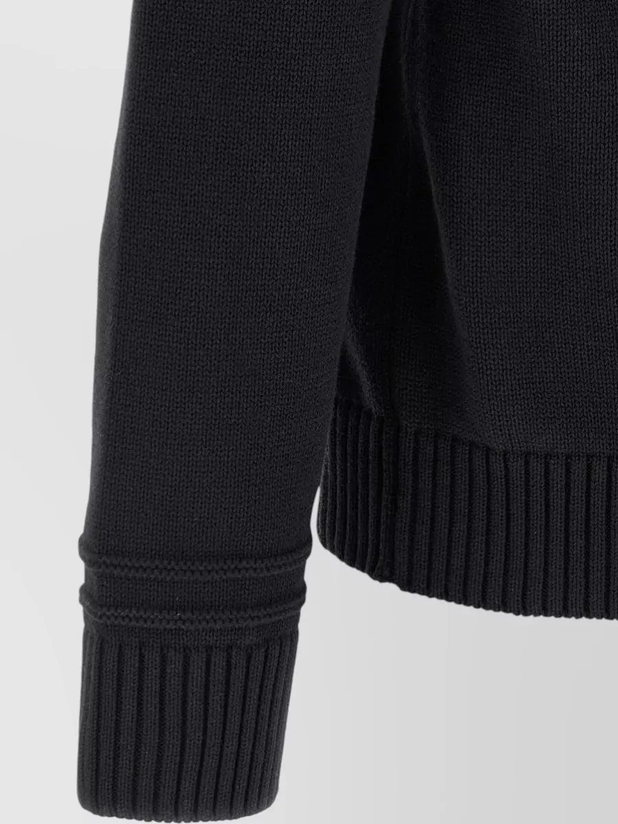 Gucci Intarsia Knit Long-Sleeve Sweater