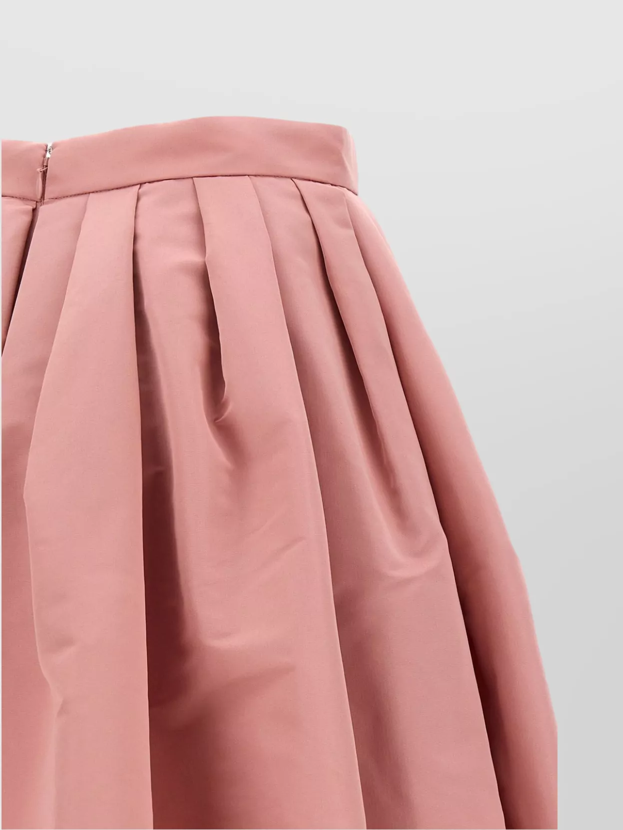 Alexander Mcqueen High Waist Pleated Midi Length Skirt