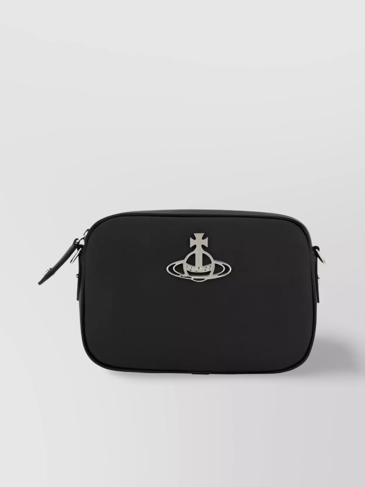 Shop Vivienne Westwood Flat Strap Crossbody Shoulder Bag With Back Welt Pocket