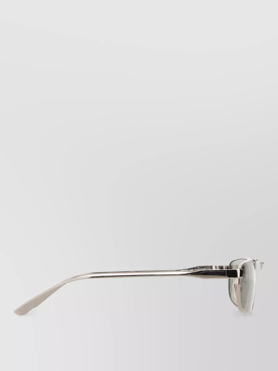 Balenciaga Metal Rectangular Sunglasses