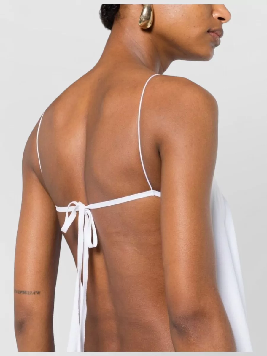Jacquemus Scoop Neck Flared Tank Top