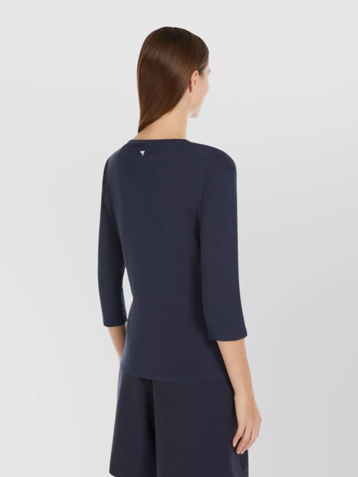 Weekend Max Mara Boat Neck 3/4 Sleeve Top