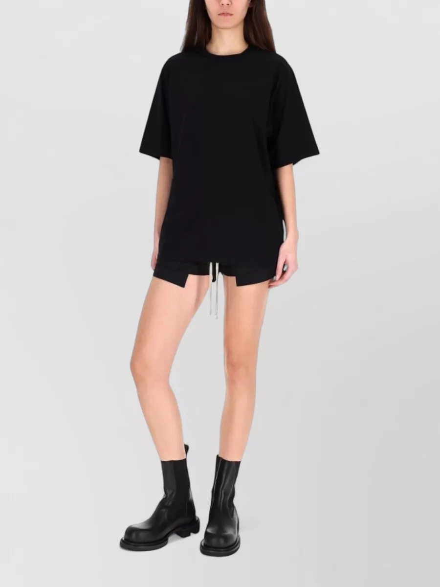 Rick Owens Boxer Style Shorts Short Length Side Slits