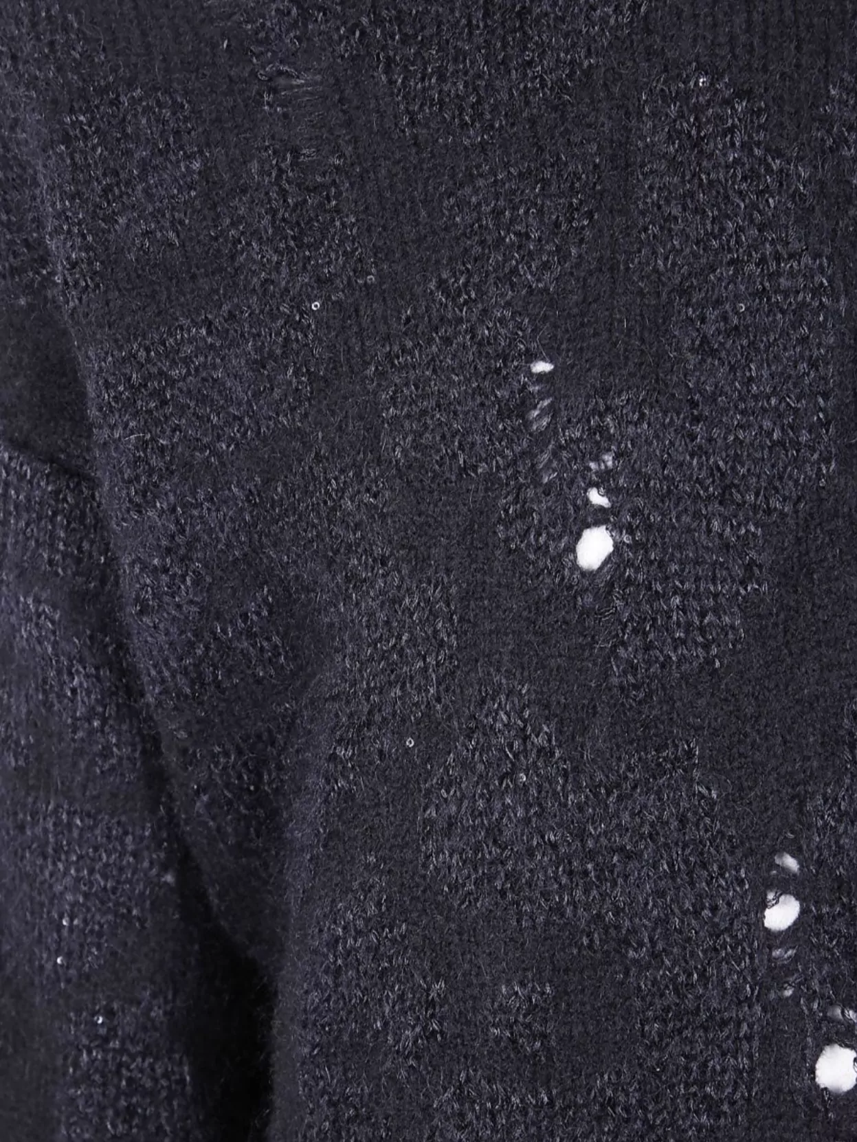 Laneus Animal Print Crew Neck Long Sleeve Jumper