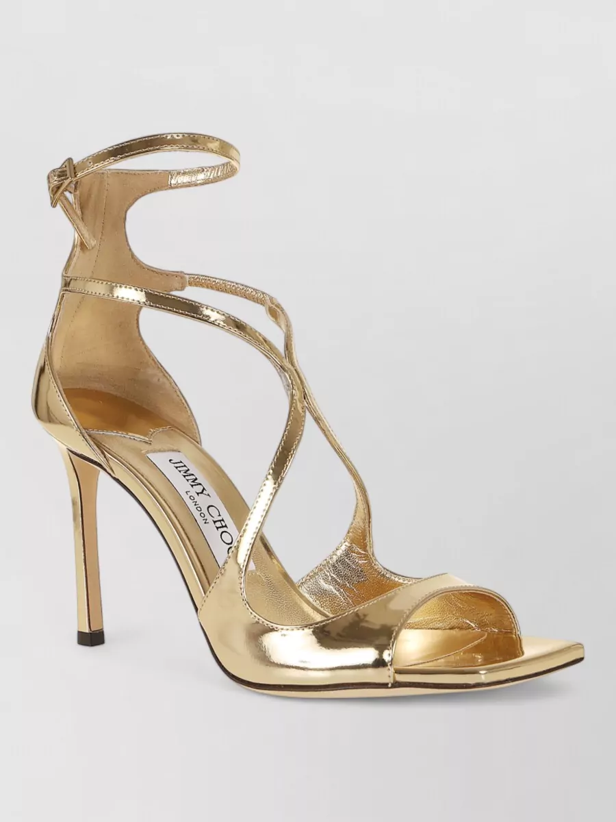 Jimmy Choo leather azia 95 sandals