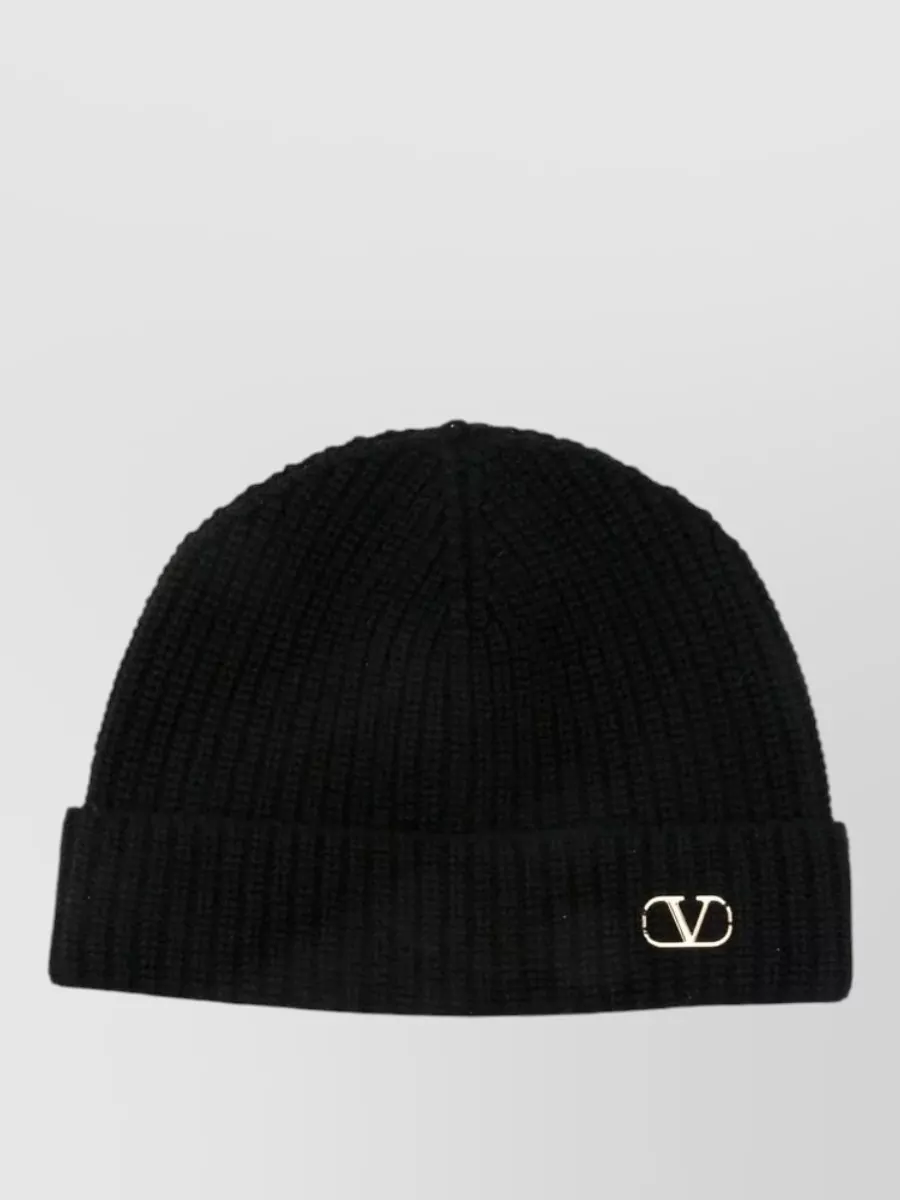 Valentino Garavani cashmere knit beanie