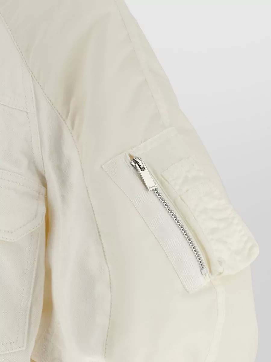 Sacai Cotton Hybrid Oversized Coat