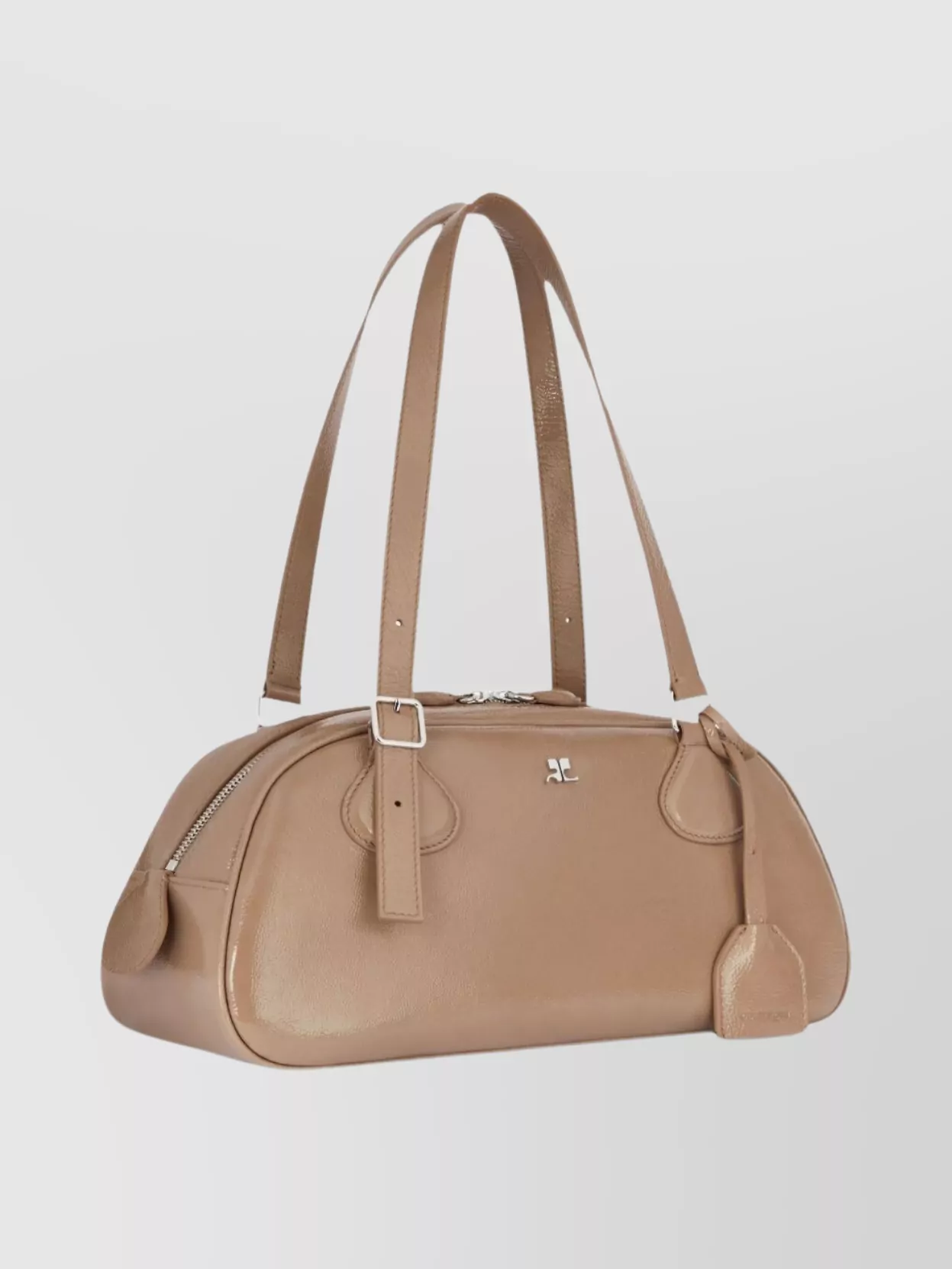 Courrèges Structured Shoulder Bag Adjustable Straps